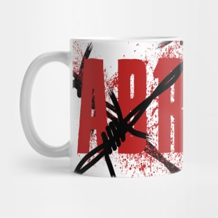 Macabre Cool Word Art Aesthetic Design Mug